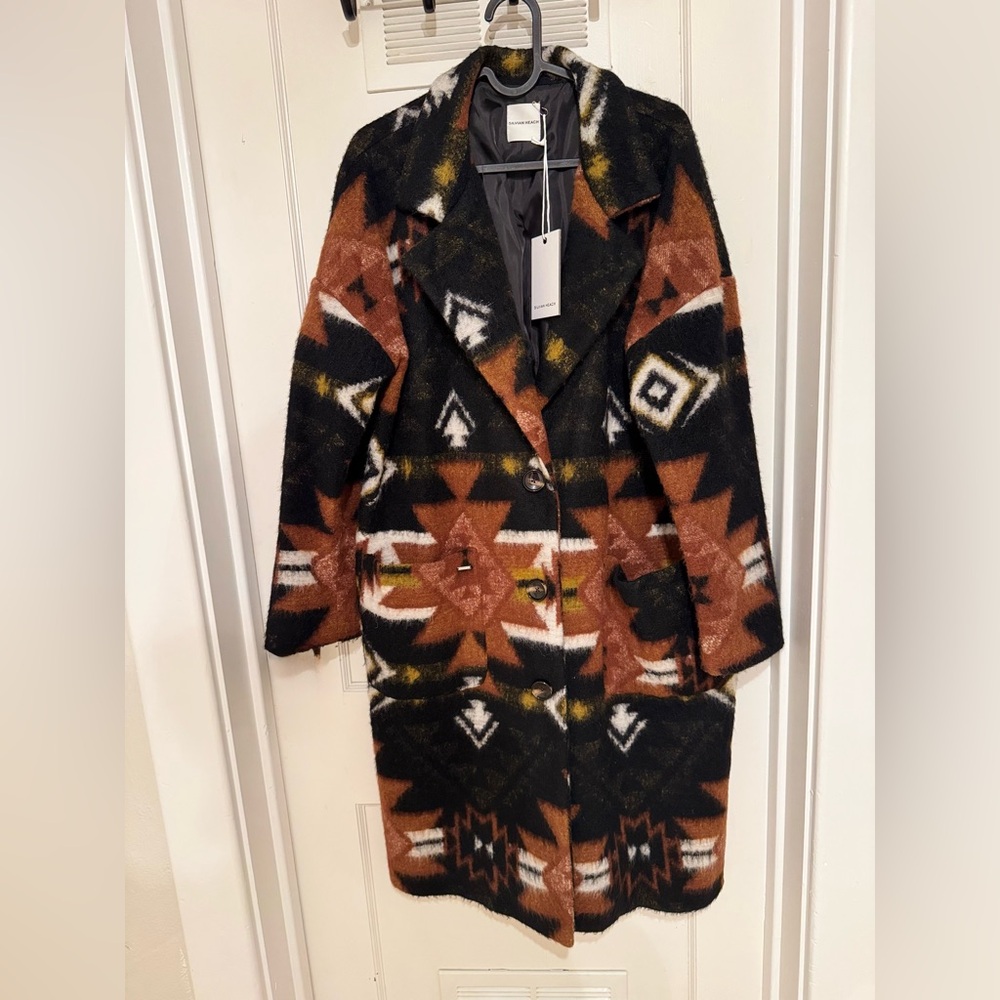 Silvian Heach Patterned Coat